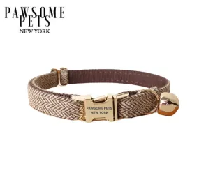 SMALL SIZE DOG & CAT COLLAR - AUBURN