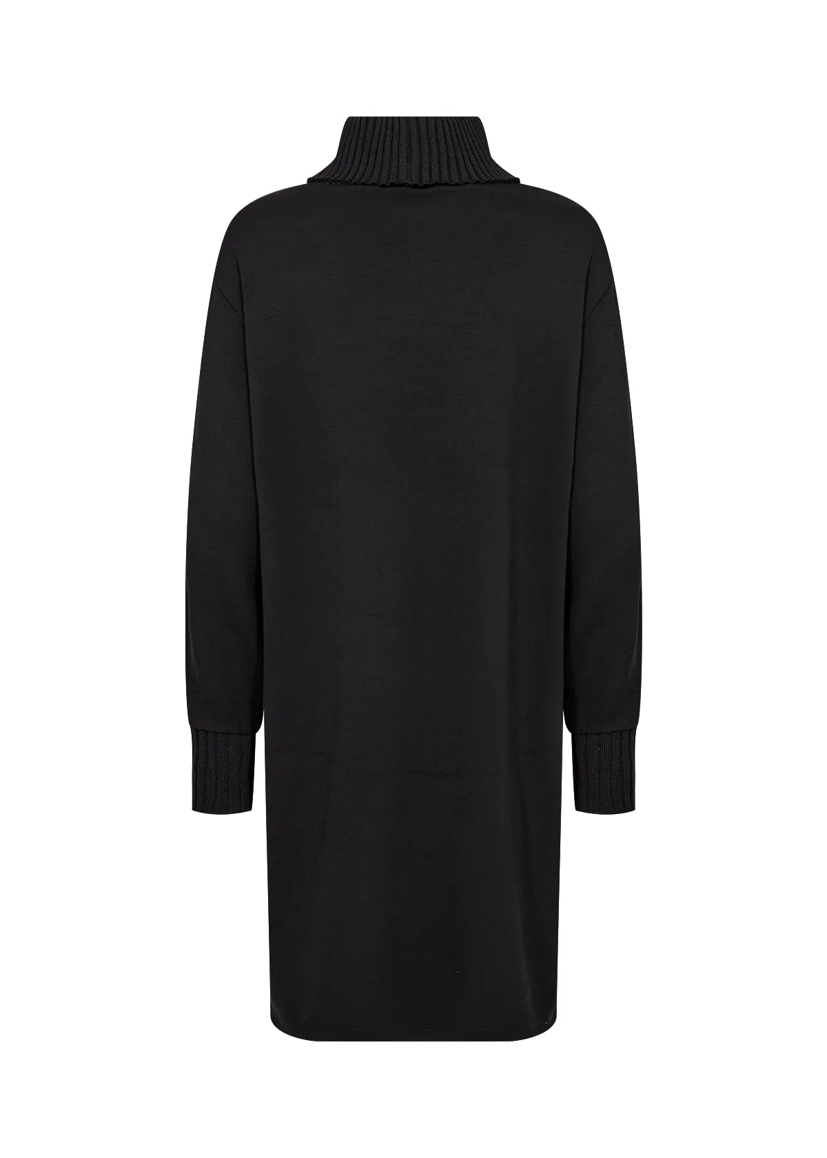 Soya Concept Roll Neck Sweater Dress Black