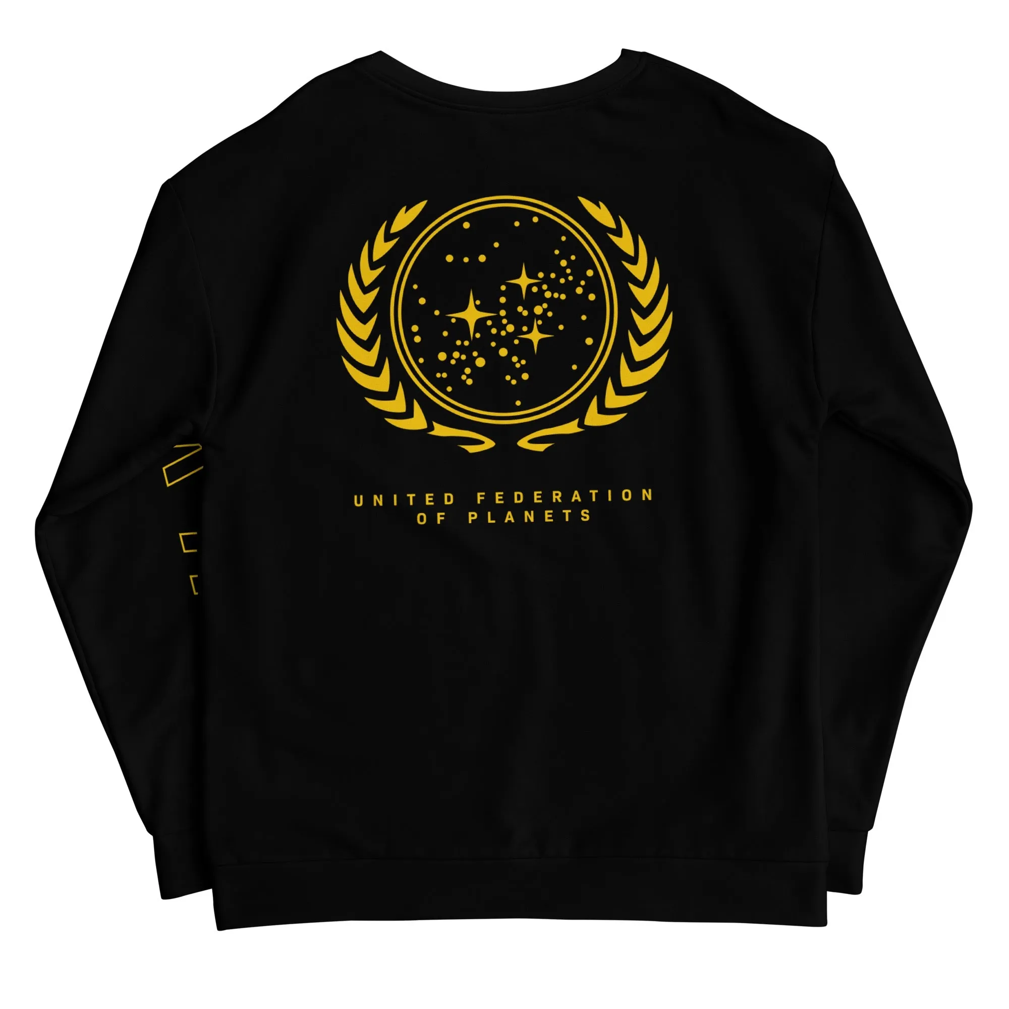 Star Trek: The Original Series Space The Final Frontier Racing Crewneck Sweatshirt