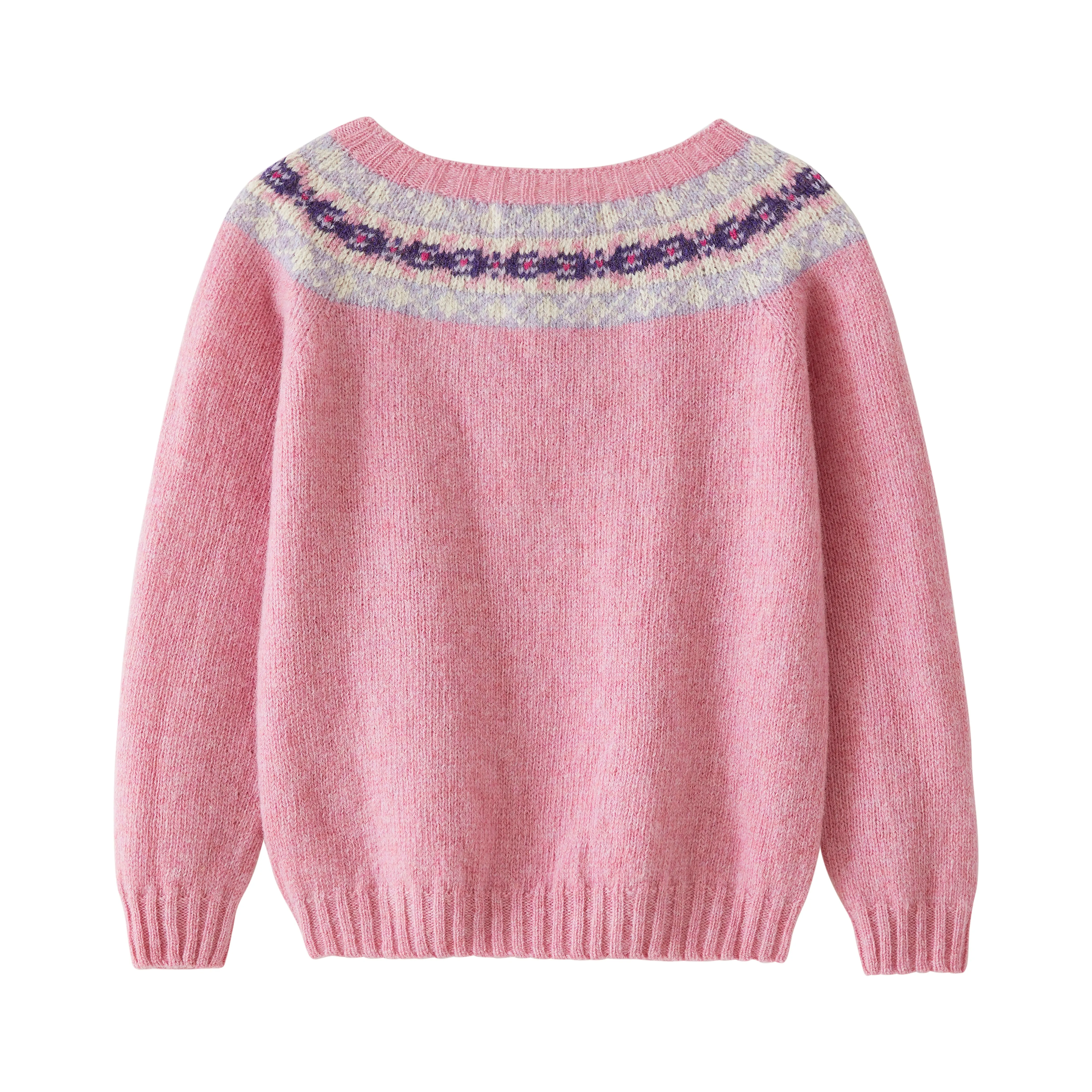 Startsmart Pink Fairisle Jumper