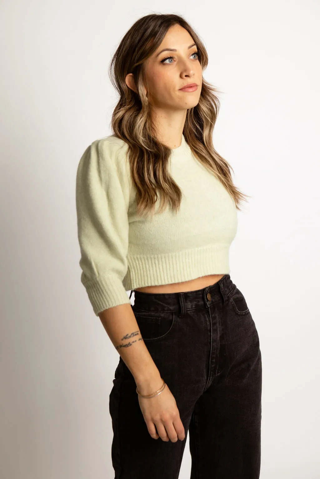 Stella Crop Sweater