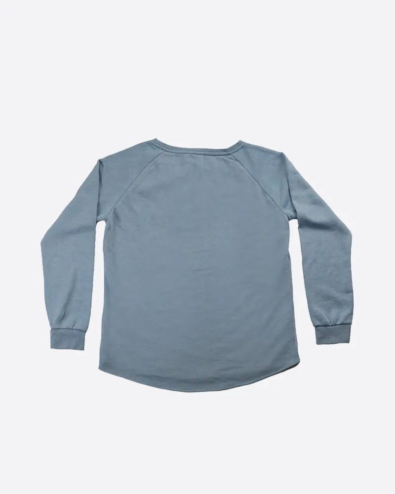 Storm Classic Wave Womens Crewneck Blue