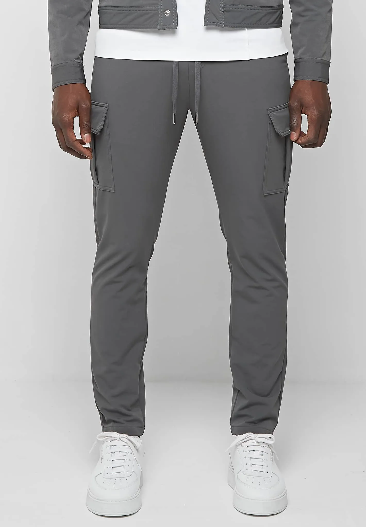 Technical Cargo Pants - Dark Grey