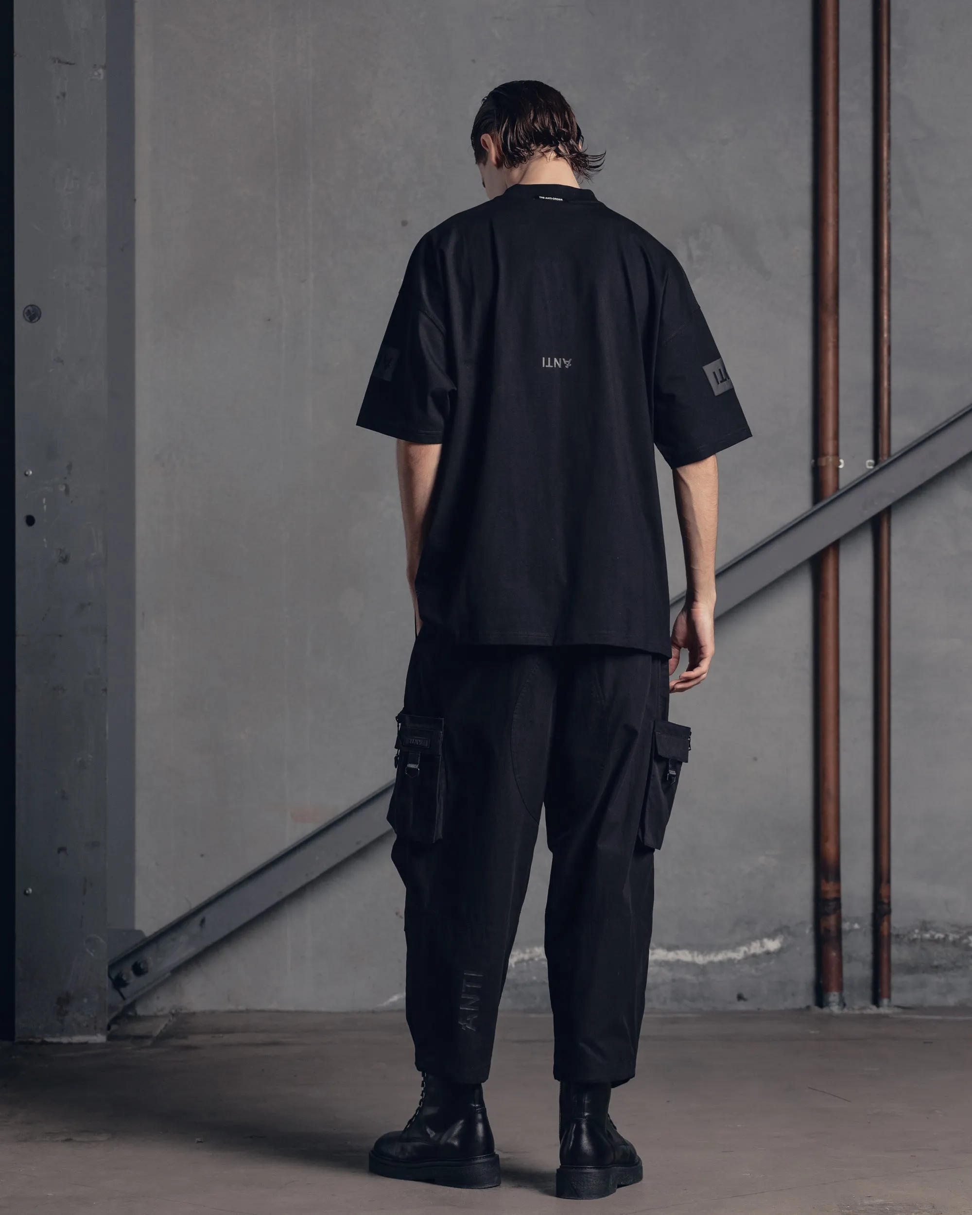 The Anti Order Oversized Box T-Shirt Black/Black