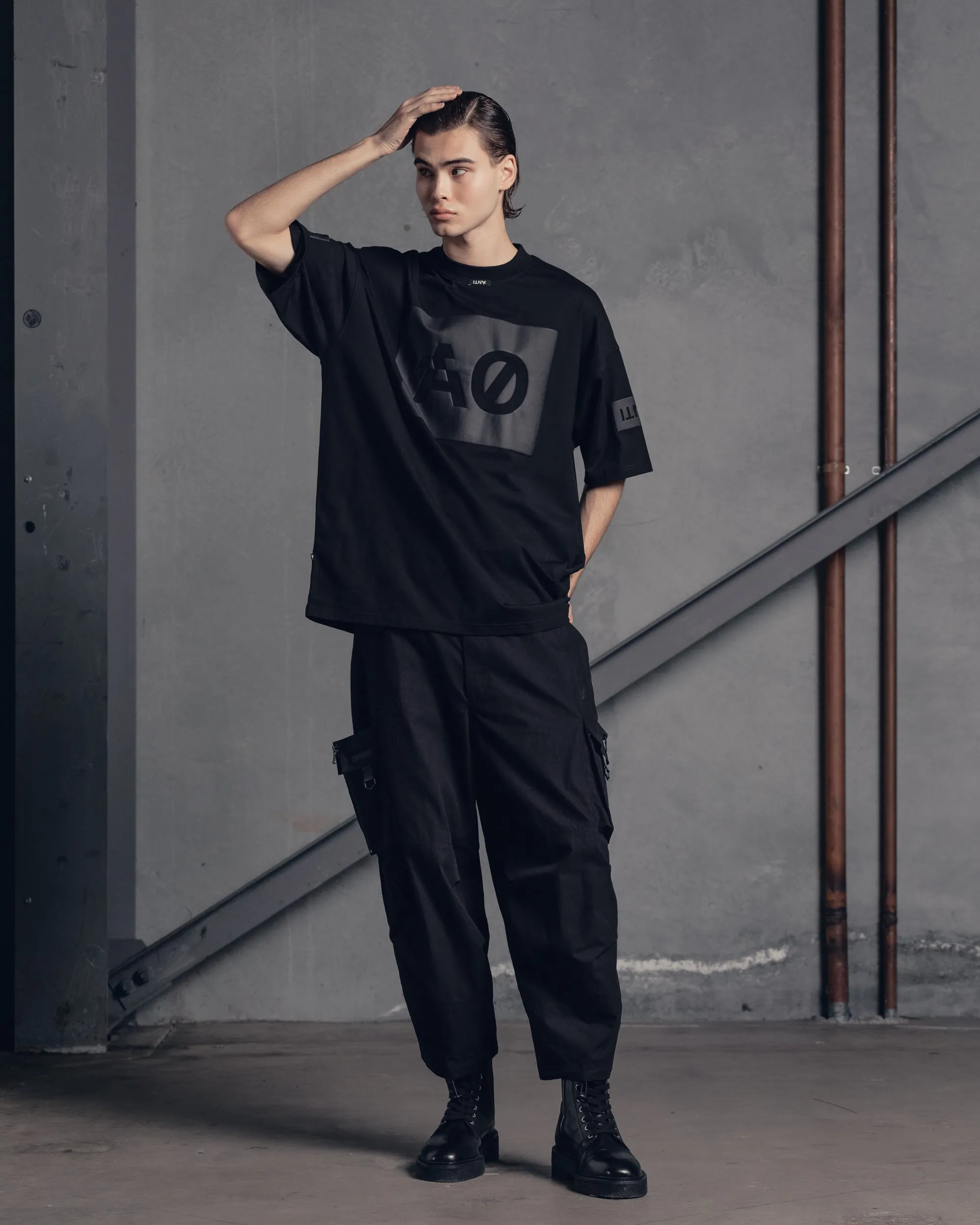 The Anti Order Oversized Box T-Shirt Black/Black