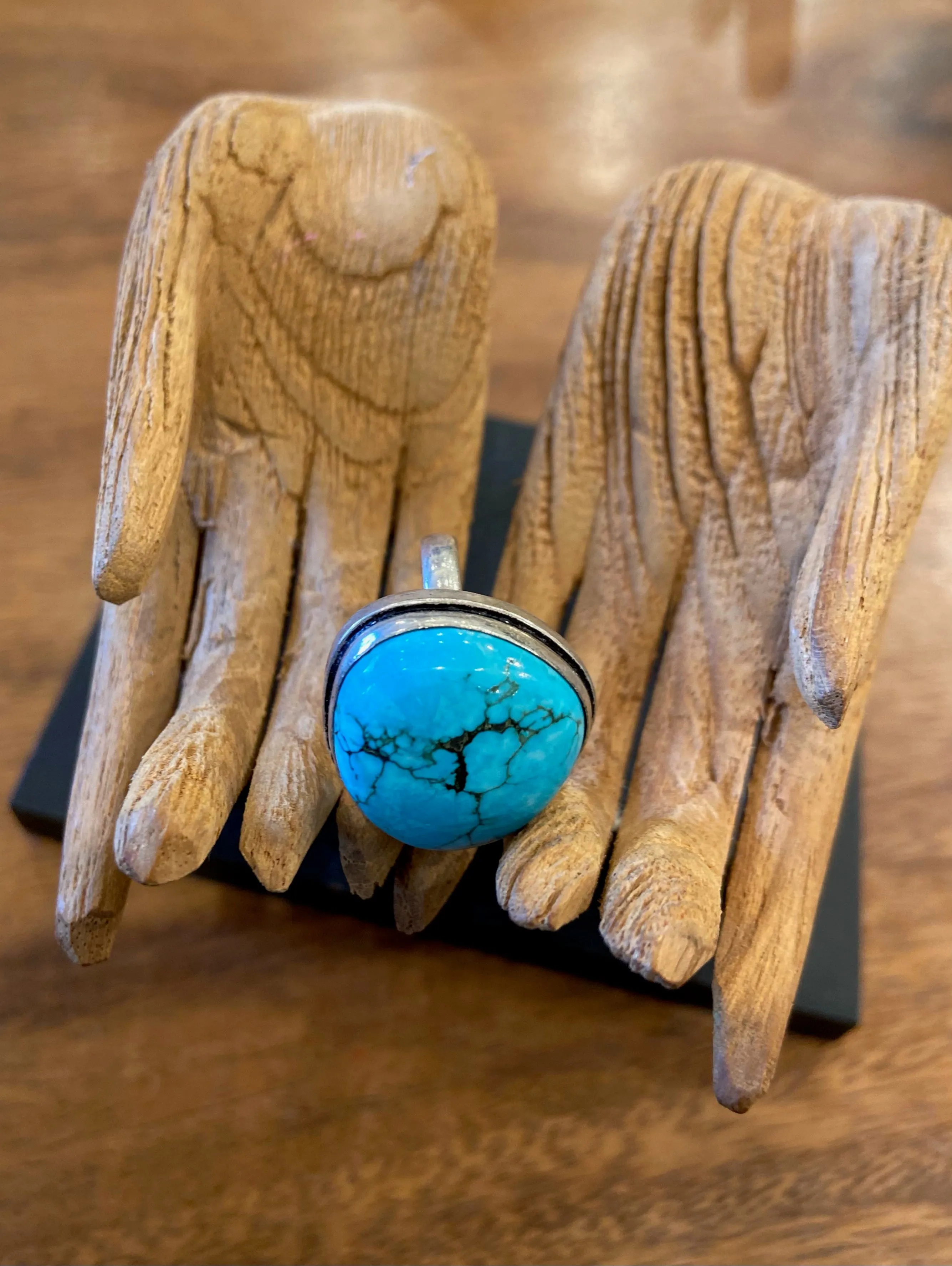 Turquoise Aura Ring