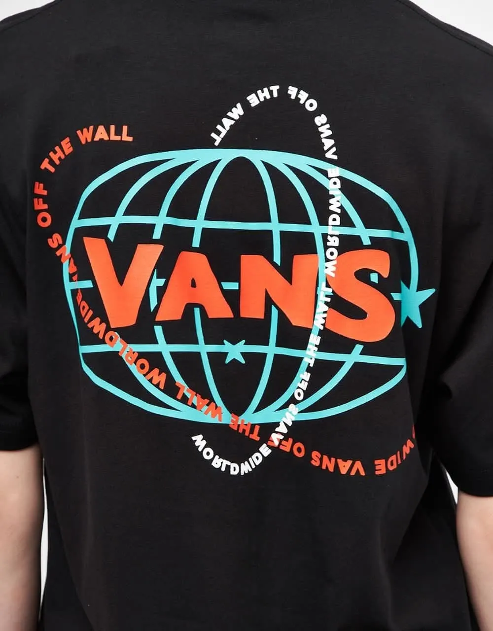 Vans 3D Globe T-Shirt - Black