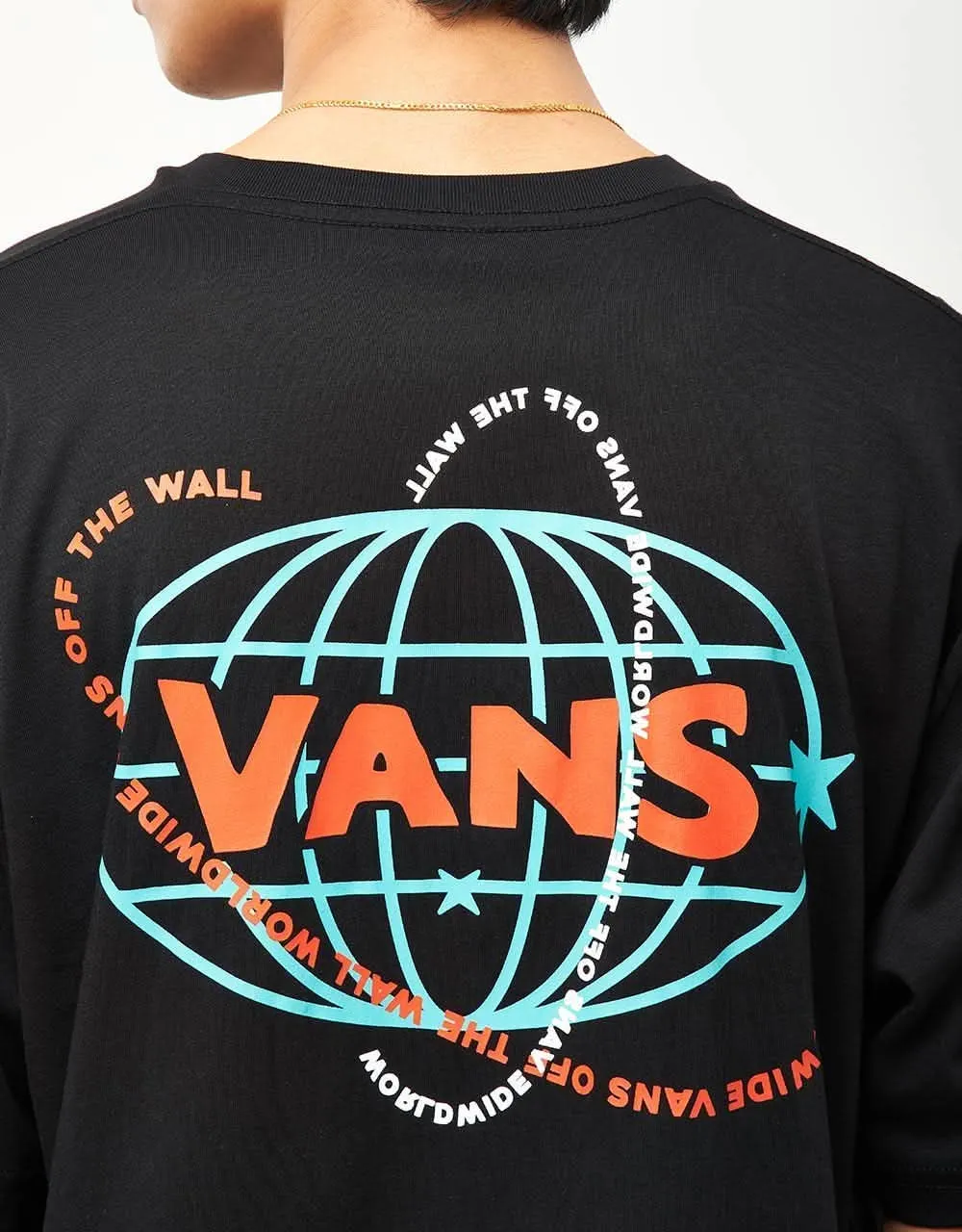 Vans 3D Globe T-Shirt - Black