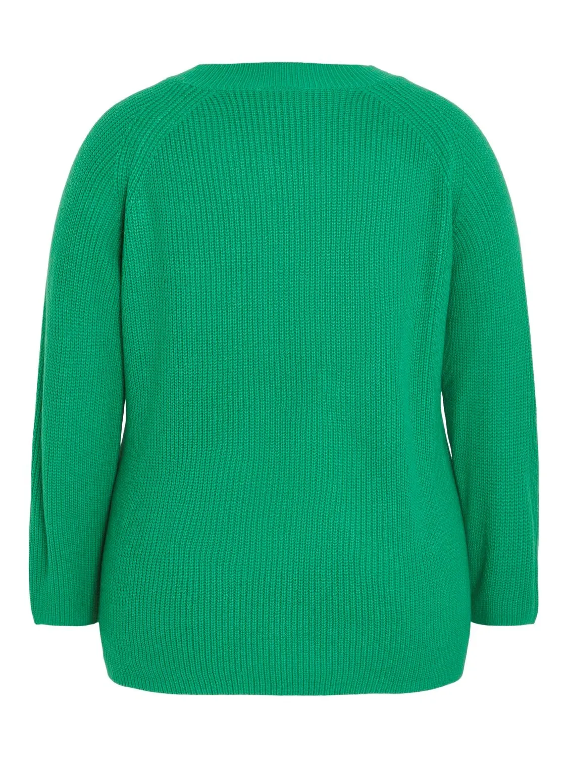 Vioa V-Neck Jumper (Bright Green)