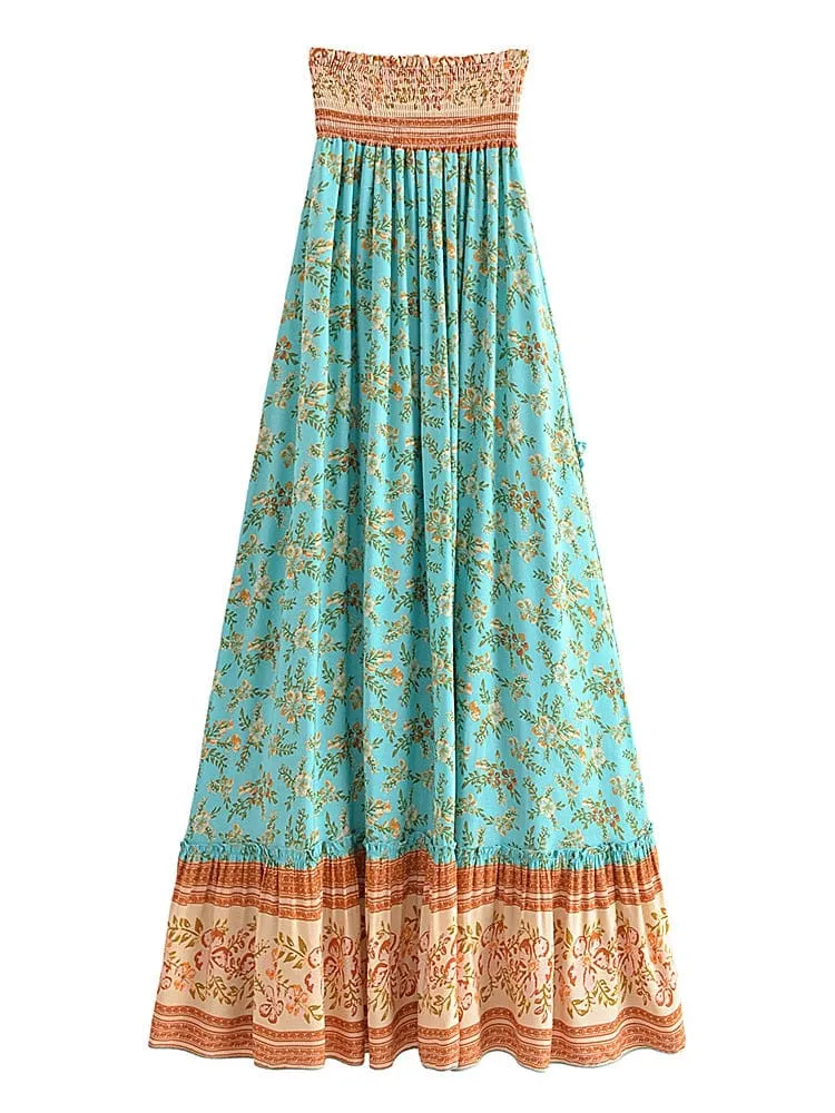 Whimsy Petal Dance Maxi Skirt