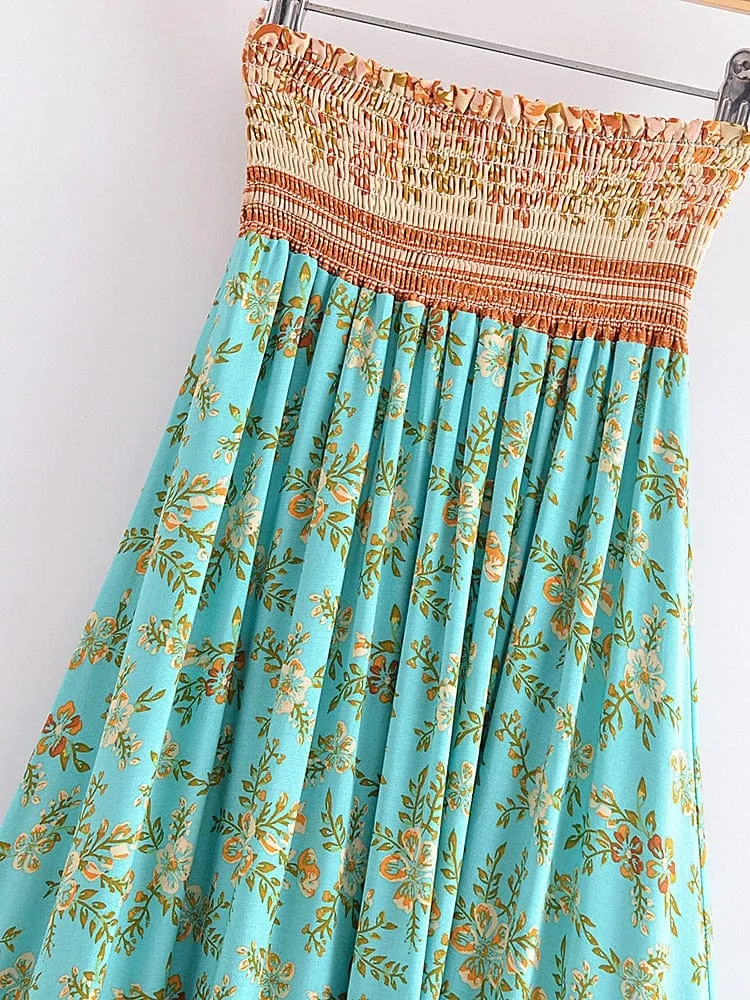 Whimsy Petal Dance Maxi Skirt