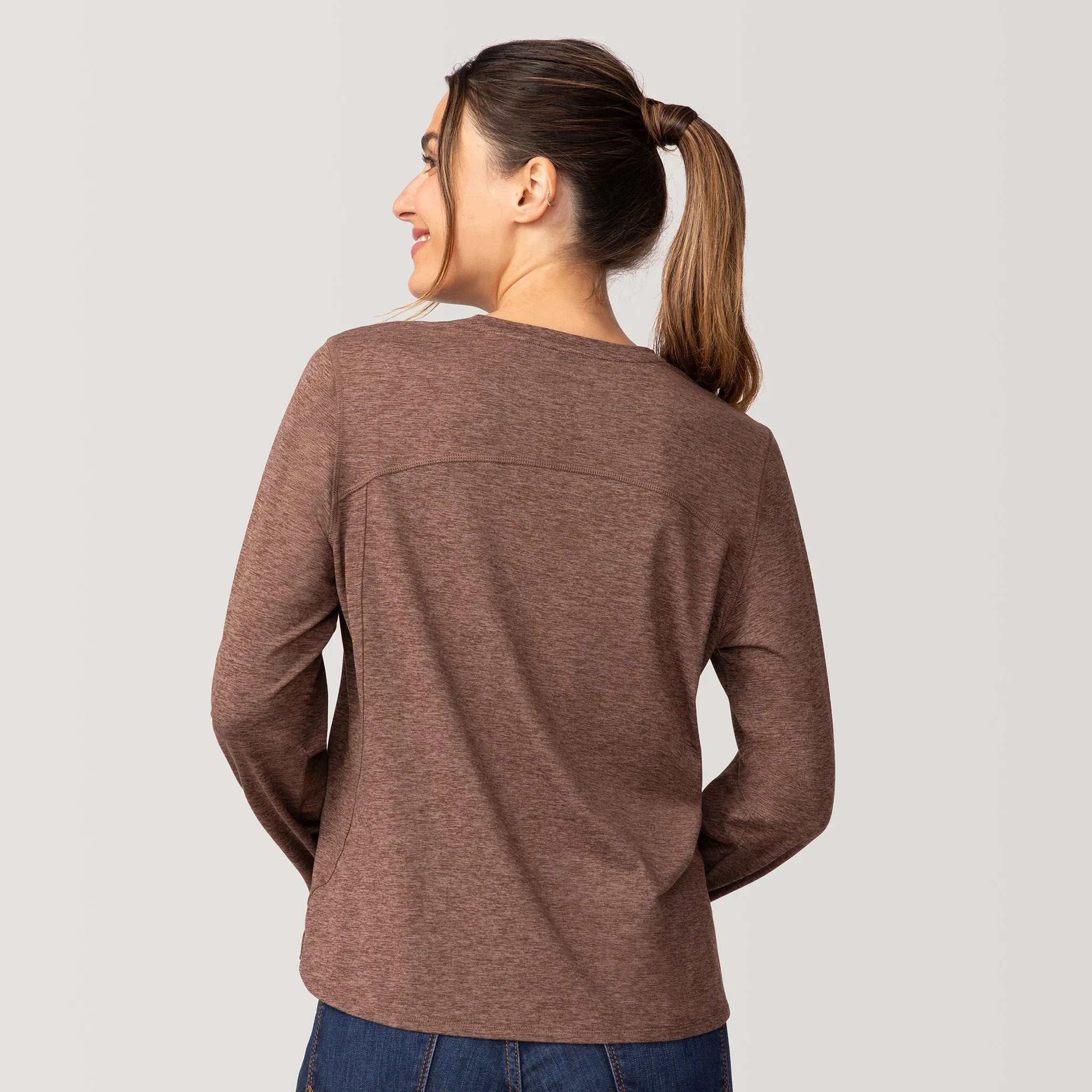 Women's Cloud Knit All Day Crew Neck Top