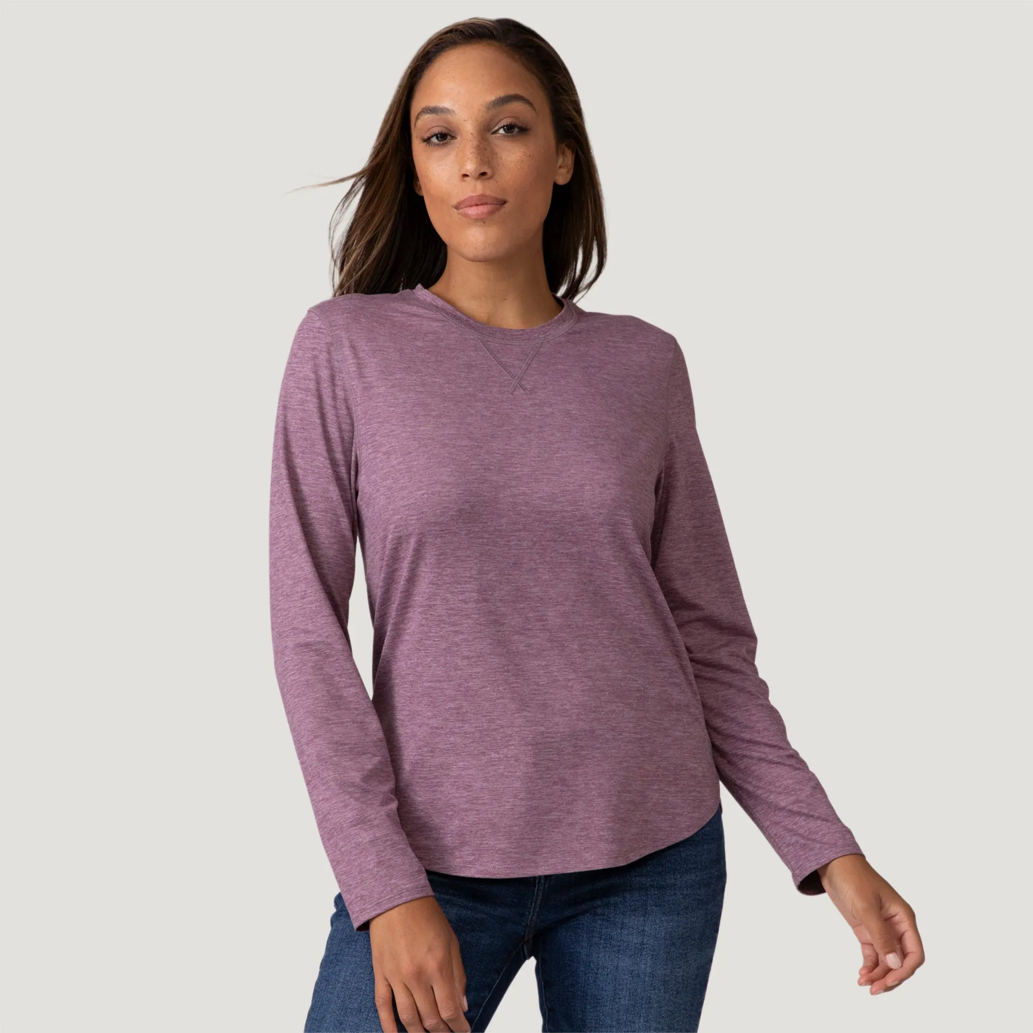 Women's Cloud Knit All Day Crew Neck Top