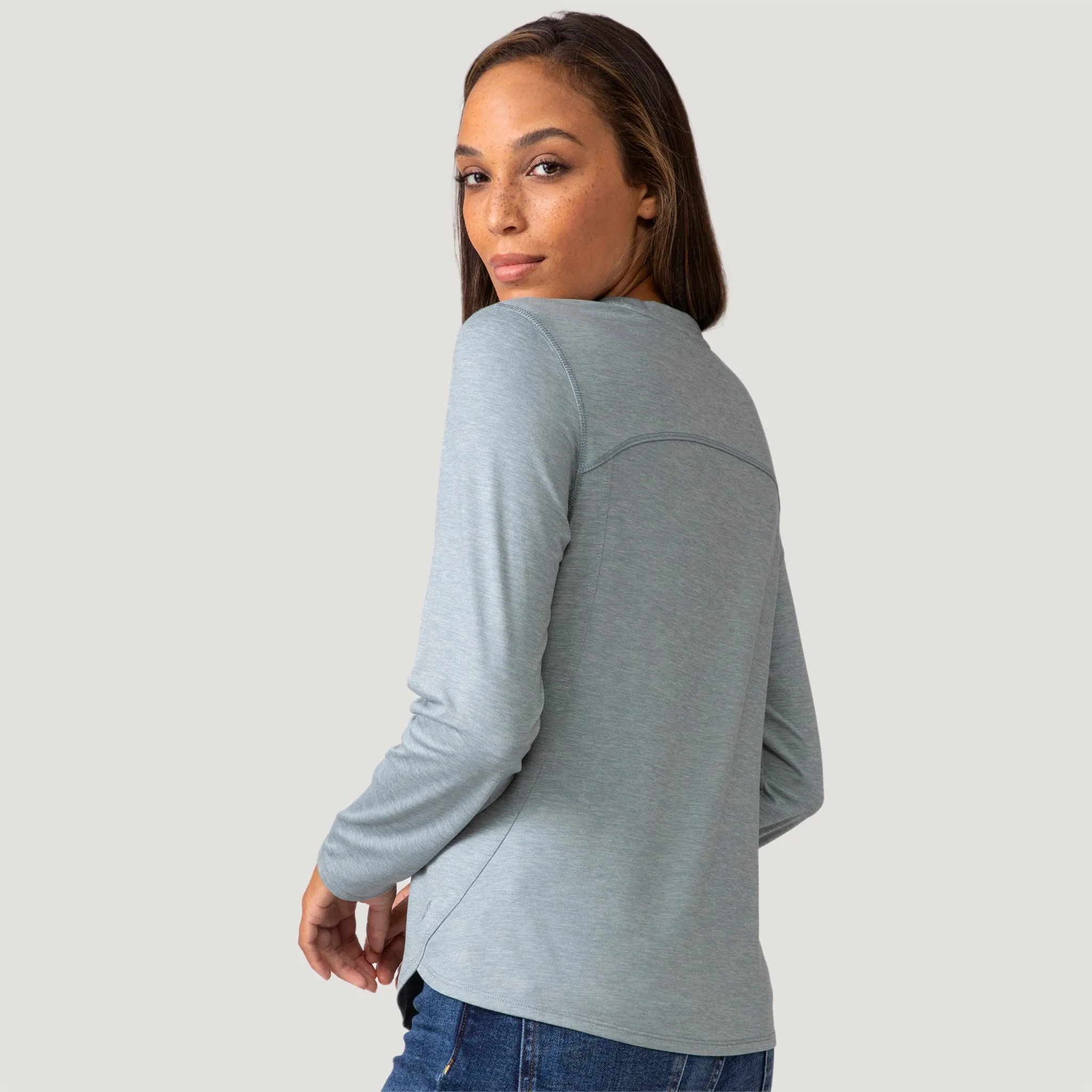 Women's Cloud Knit All Day Crew Neck Top