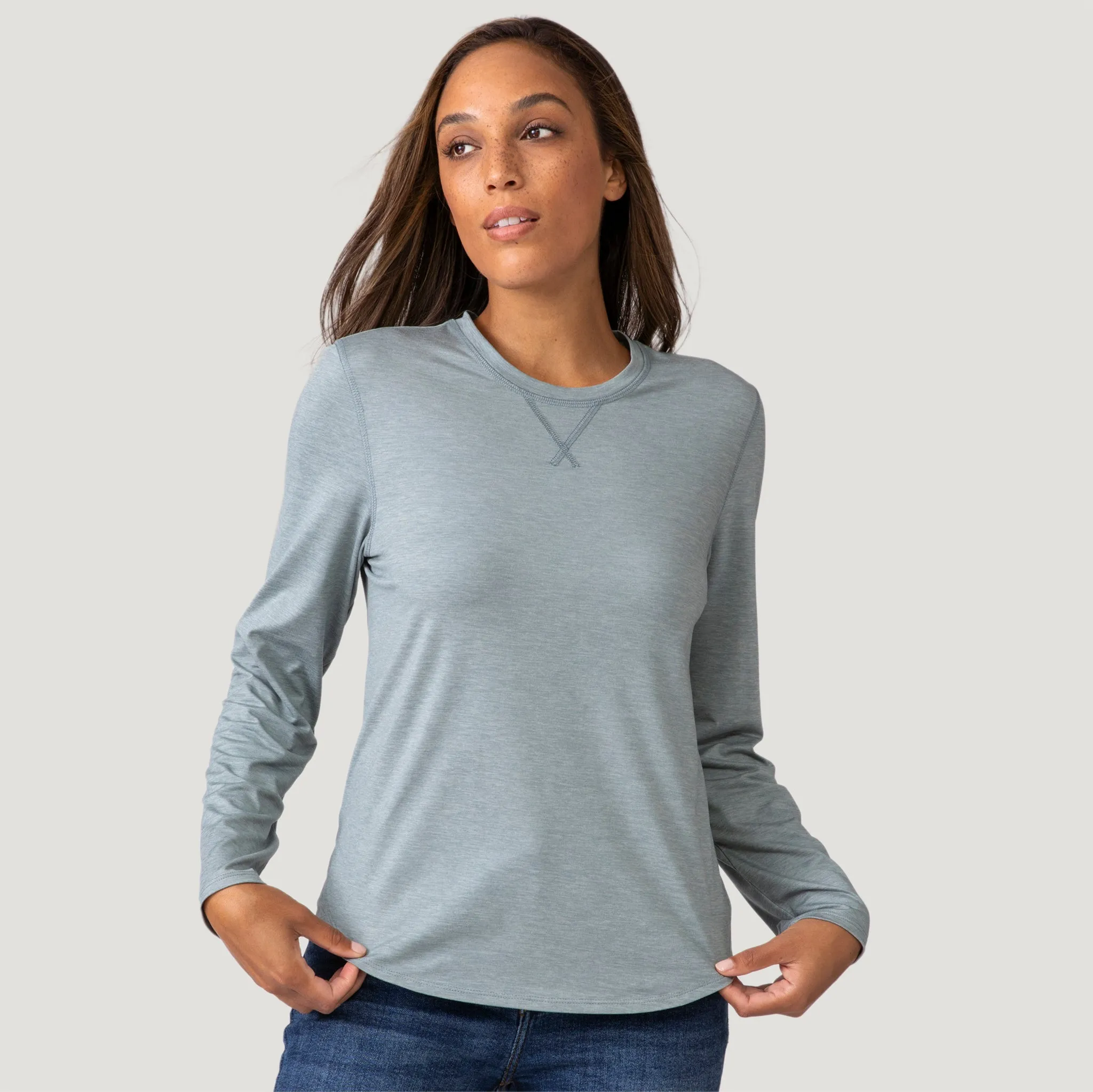 Women's Cloud Knit All Day Crew Neck Top