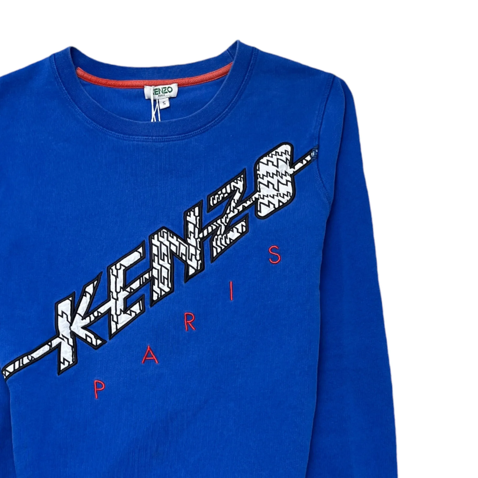 Women's Logo Jumper Blue Size S