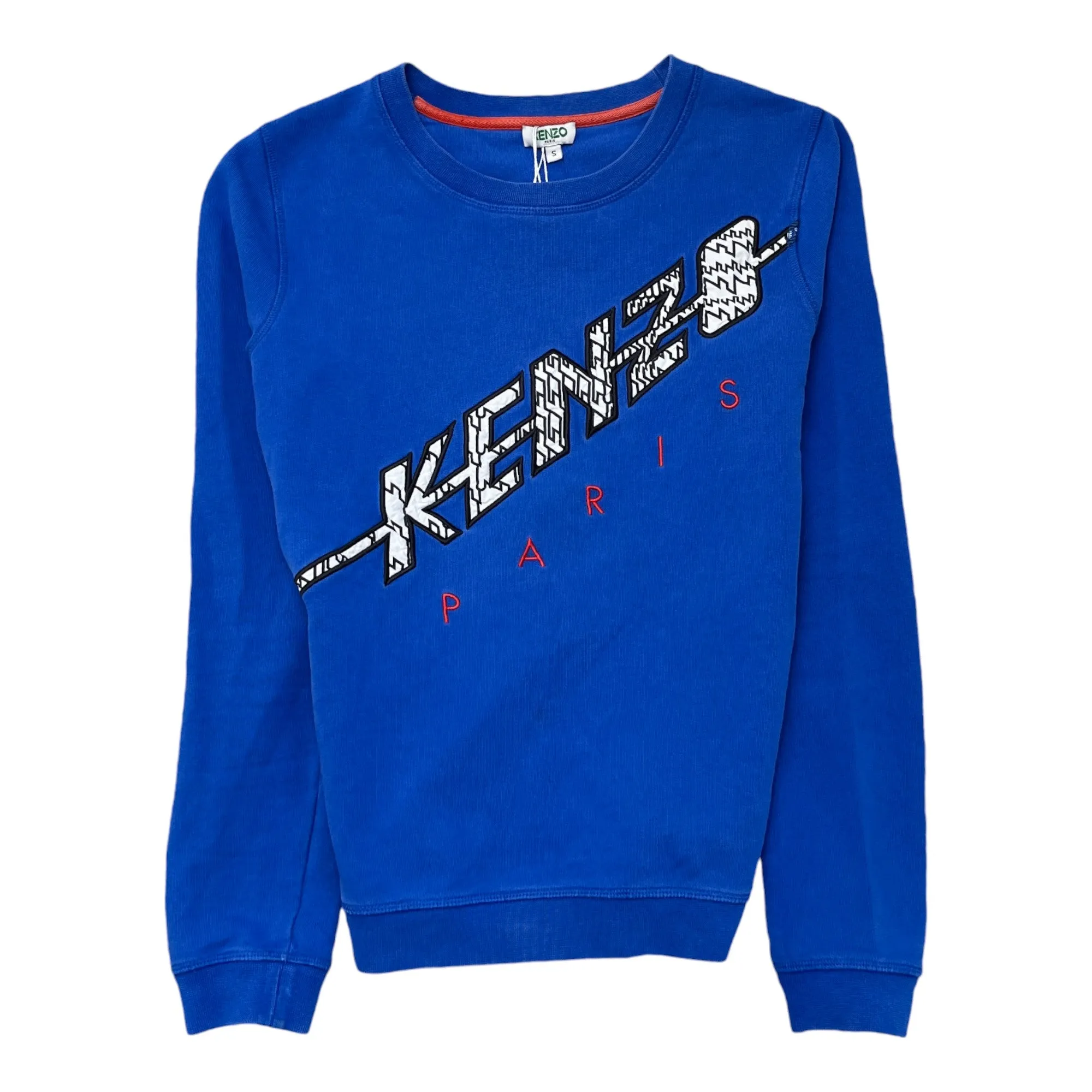 Women's Logo Jumper Blue Size S